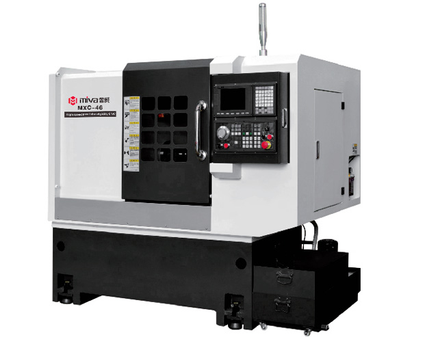 斜床身排刀式数控车床